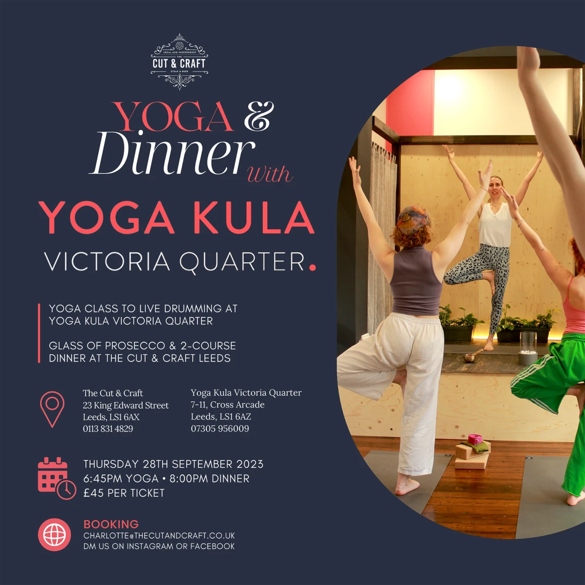 CC Yoga Dinner Event