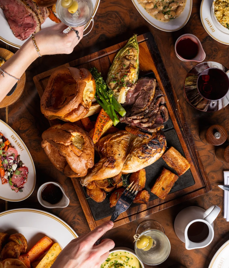 The cut and craft sunday roast