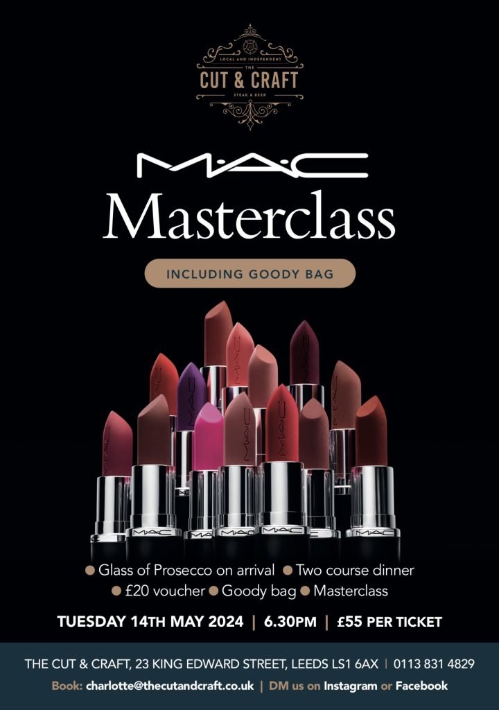MAC Cosmetics Masterclass in Leeds